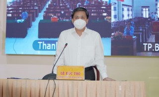 Ban Chỉ đạo phòng chống dịch Covid-19 tỉnh họp trực tuyến định kỳ