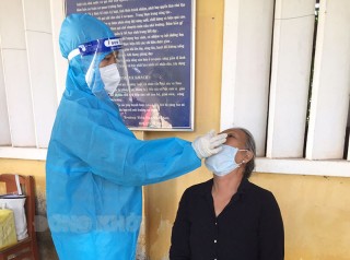 Châu Thành triển khai tầm soát diện rộng vi-rút SARS-CoV-2