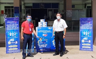 MobiFone Bến Tre đồng lòng cùng tuyến đầu chống dịch