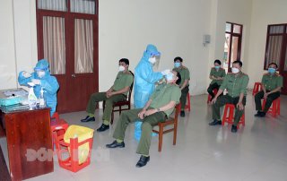 Bệnh xá Công an tỉnh nỗ lực phòng chống dịch Covid-19