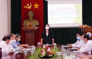 Chuẩn bị chương trình vận động phát huy nội lực cộng đồng trong phòng, chống dịch