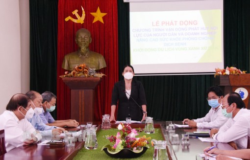 Chuẩn bị chương trình vận động phát huy nội lực cộng đồng trong phòng, chống dịch