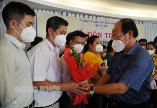 Đoàn cán bộ y tế tỉnh hoàn thành nhiệm vụ hỗ trợ TP. Hồ Chí Minh