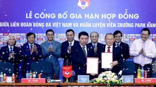 HLV Park Hang Seo gia hạn hợp đồng thêm 1 năm