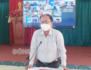 Bình Đại họp Ban Chỉ đạo phòng chống Covid-19