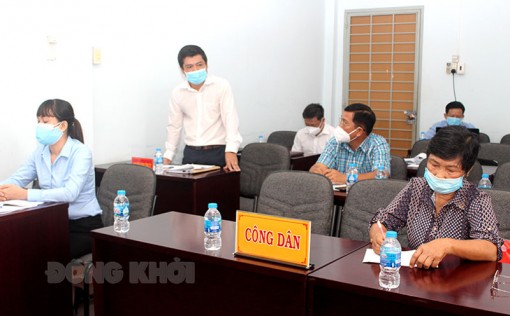 Giải quyết 27 đơn khiếu nại, kiến nghị của công dân Giải quyết 27 đơn khiếu nại, kiến nghị của công dân