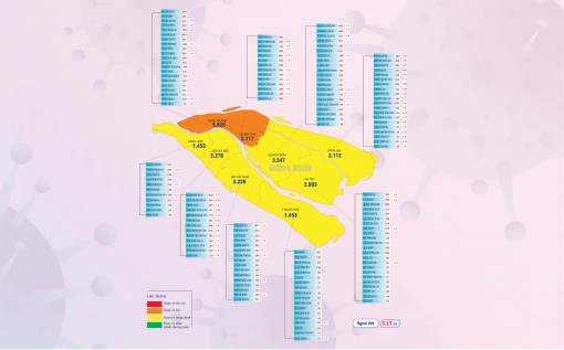 [Infographics] Thông tin dịch Covid-19 tỉnh Bến Tre, ngày 10-1-2022