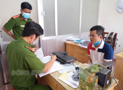 Bắt đối tượng lừa đảo chiếm đoạt tài sản