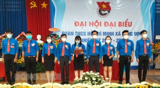 Đại hội đại biểu Đoàn TNCS Hồ Chí Minh xã Long Định thành công