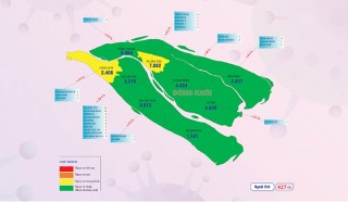 [Infographics] Thông tin dịch Covid-19 tỉnh Bến Tre, ngày 1-2-2022
