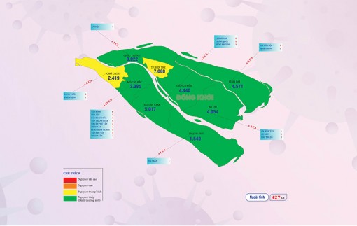[Infographics] Thông tin dịch Covid-19 tỉnh Bến Tre, ngày 4-2-2022