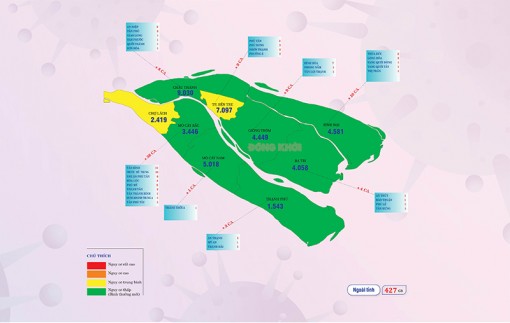 [Infographics] Thông tin dịch Covid-19 tỉnh Bến Tre, ngày 5-2-2022