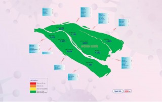 [Infographics] Thông tin dịch Covid-19 tỉnh Bến Tre, ngày 11-2-2022