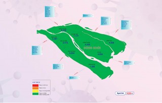[Infographics] Thông tin dịch Covid-19 tỉnh Bến Tre, ngày 13-2-2022