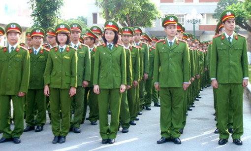 223 công dân thực hiện nghĩa vụ tham gia Công an nhân dân năm 2022