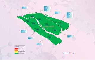 [Infographics] Thông tin dịch Covid-19 tỉnh Bến Tre, ngày 20-2-2022