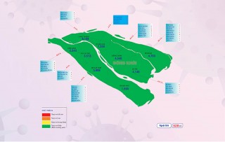 [Infographics] Thông tin dịch Covid-19 tỉnh Bến Tre, ngày 23-2-2022
