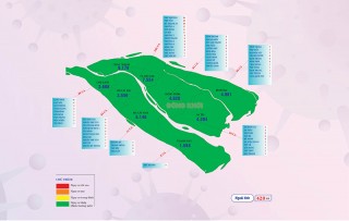 [Infographics] Thông tin dịch Covid-19 tỉnh Bến Tre, ngày 27-2-2022