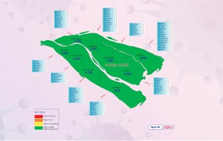 [Infographics] Thông tin dịch Covid-19 tỉnh Bến Tre, ngày 1-3-2022