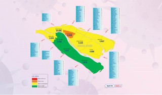 [Infographics] Thông tin dịch Covid-19 tỉnh Bến Tre, ngày 9-3-2022