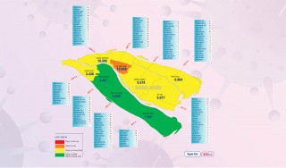 [Infographics] Thông tin dịch Covid-19 tỉnh Bến Tre, ngày 10-3-2022