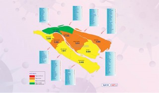 [Infographics] Thông tin dịch Covid-19 tỉnh Bến Tre, ngày 15-3-2022