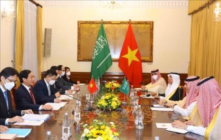 Bộ trưởng Bộ Ngoại giao Bùi Thanh Sơn hội đàm với Bộ trưởng Ngoại giao Saudi Arabia