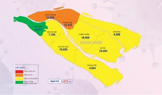 [Infographics] Thông tin dịch Covid-19 tỉnh Bến Tre, ngày 30-3-2022
