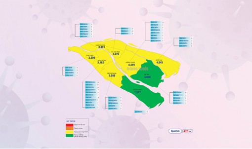 [Infographics] Thông tin dịch Covid-19 tỉnh Bến Tre, ngày 4-4-2022