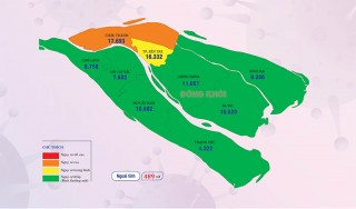[Infographics] Thông tin dịch Covid-19 tỉnh Bến Tre, ngày 10-4-2022