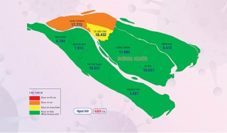 [Infographics] Thông tin dịch Covid-19 tỉnh Bến Tre, ngày 13-4-2022