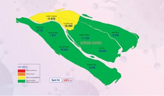 [Infographics] Thông tin dịch Covid-19 tỉnh Bến Tre, ngày 15-4-2022