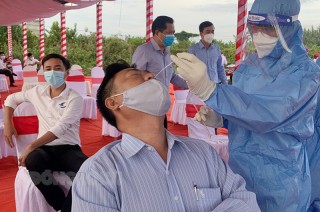 Trưa 17-4-2022, tỉnh có 33 ca mắc Covid-19