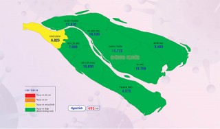 [Infographics] Thông tin dịch Covid-19 tỉnh Bến Tre, ngày 21-4-2022