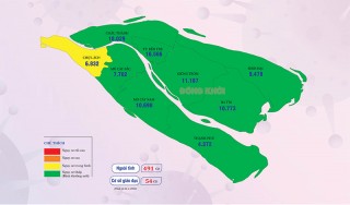 [Infographics] Thông tin dịch Covid-19 tỉnh Bến Tre, ngày 23-4-2022