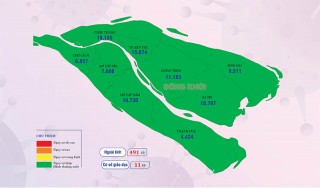 [Infographics] Thông tin dịch Covid-19 tỉnh Bến Tre, ngày 30-4-2022