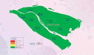 [Infographics] Thông tin dịch Covid-19 tỉnh Bến Tre, ngày 3-5-2022