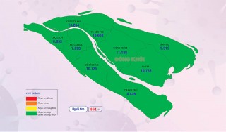 [Infographics] Thông tin dịch Covid-19 tỉnh Bến Tre, ngày 8-5-2022