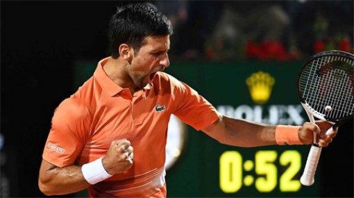 Djokovic thắng trận thứ 999, vào bán kết Rome Masters 2022