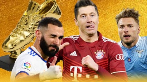 Lewandowski lần thứ 2 liên tiếp giành Chiếc giày Vàng châu Âu