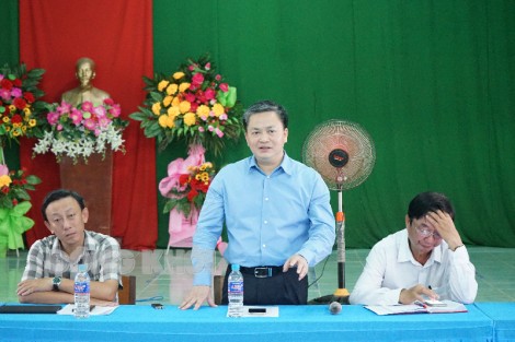 Bí thư Tỉnh ủy Lê Đức Thọ khảo sát thực tế tại Thạnh Phú