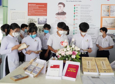 Ngành giáo dục hướng tới kỷ niệm 200 năm Ngày sinh Danh nhân Nguyễn Đình Chiểu
