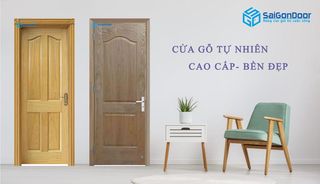 Mua sắm cửa gỗ công nghiệp chính hãng tại Saigondoor.vn