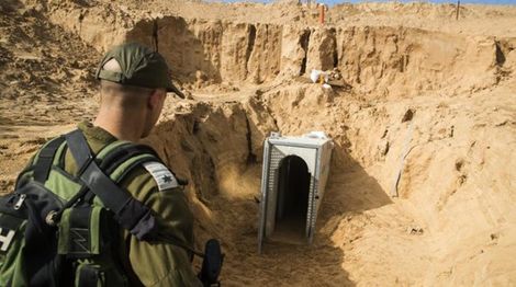 Quân đội Israel bịt đường hầm quân sự của Hamas tại Gaza