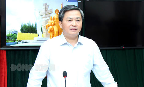 Bí thư Tỉnh ủy Lê Đức Thọ làm việc với Ban cán sự Đảng Viện Kiểm sát nhân dân tỉnh
