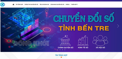 Khai trương Cổng thông tin điện tử chuyển đổi số tỉnh Bến Tre