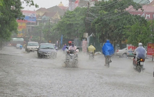 Dự báo, cảnh báo mưa diện rộng từ ngày 4 đến 8-9-2022