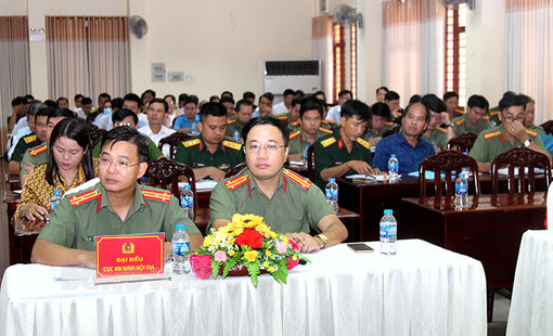 Hội nghị tập huấn Luật Phòng, chống khủng bố