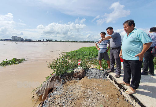 Chủ động ứng phó triều cường, thiên tai những tháng cuối năm 2022