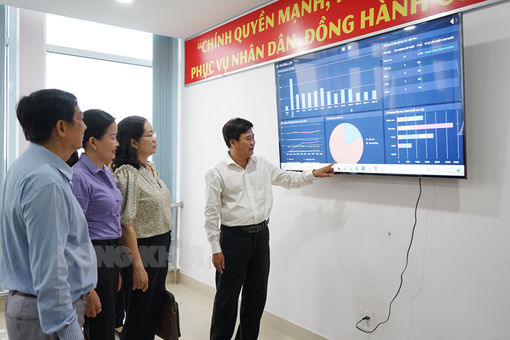 Tổng thể các giải pháp xây dựng chính quyền số